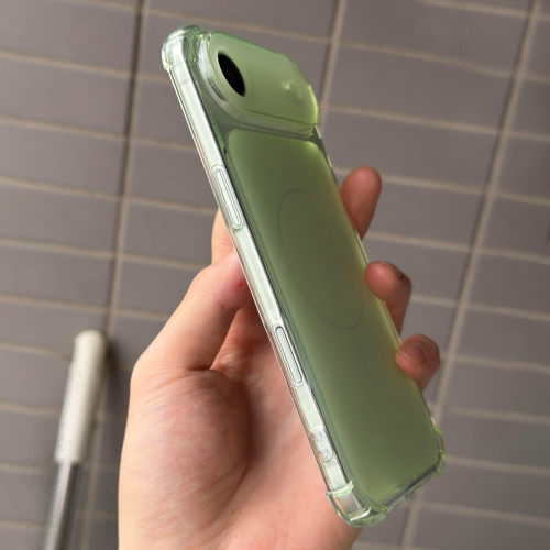 鼠尾草绿超薄软壳秒变大视窗适用苹果17Air手机壳17Promax四角防摔iphone16pro硅胶15高级14plus磨砂13透明12