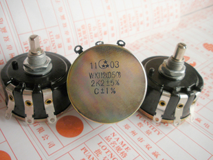 WX112电位器 5W100欧470欧1k 2K2 3k3 4k7 10k 22k工业线绕电位器