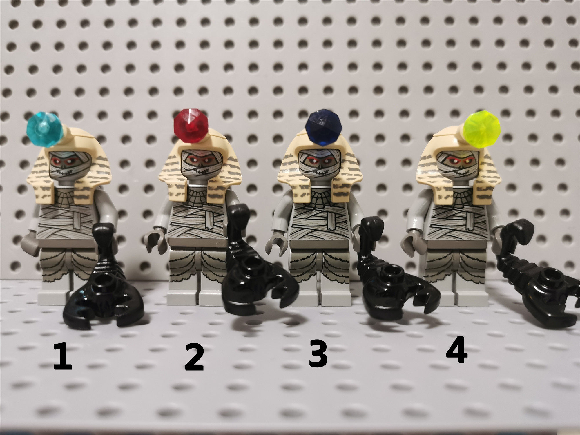 lego乐高 电影工作室系列人仔 hrf007 木乃伊 1383