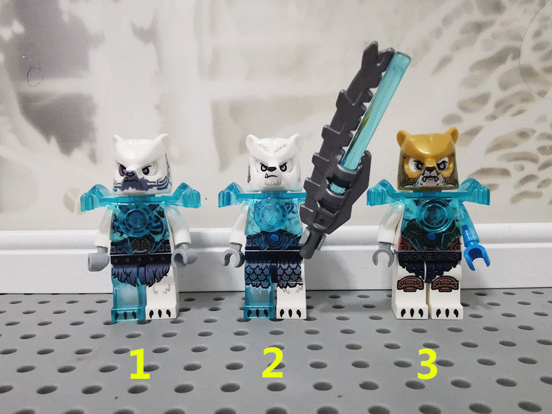 lego 乐高 人仔 loc156 loc147 loc136 气功传奇系列 icepaw