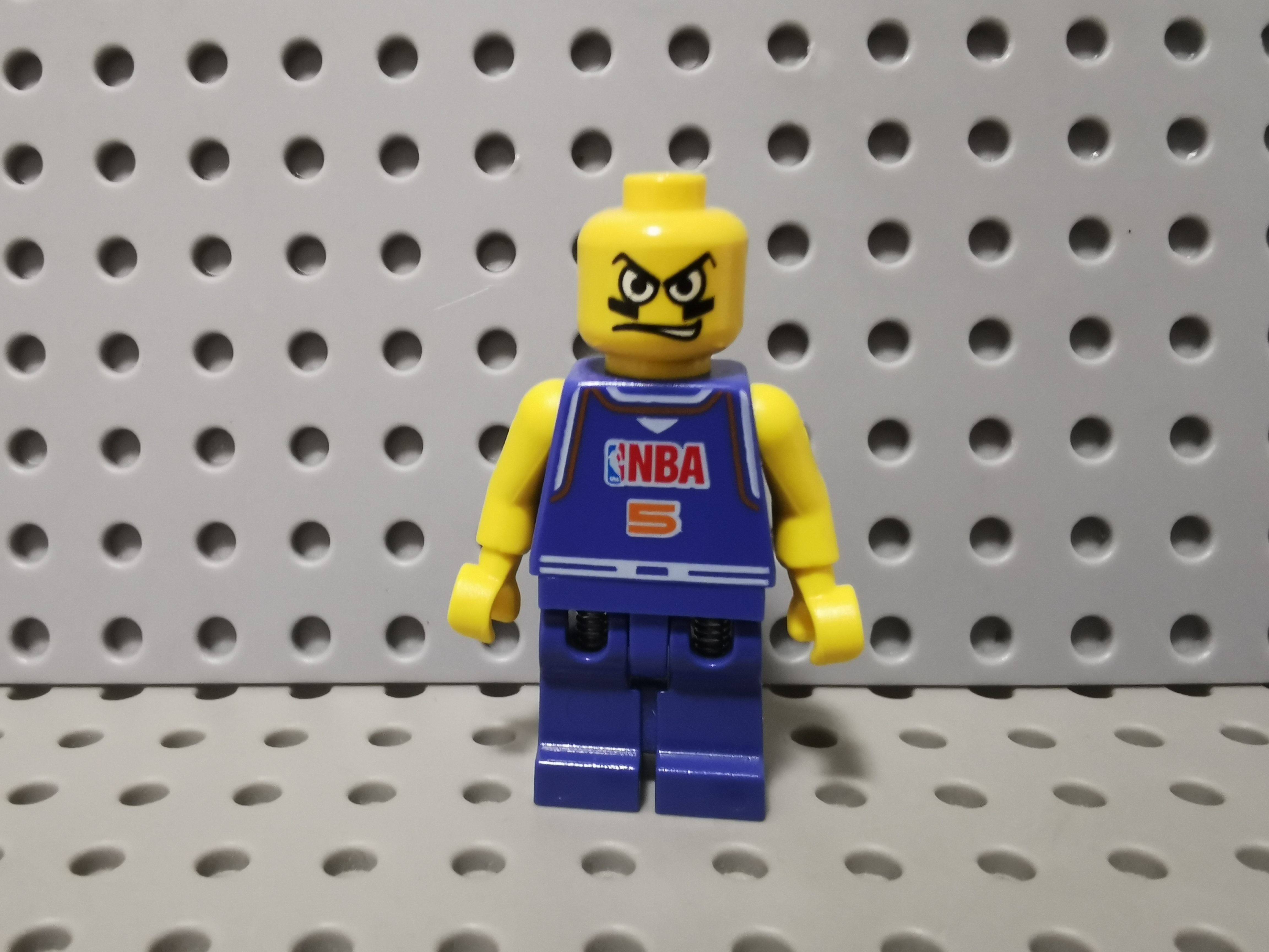 lego 乐高nba029 运动系列 5号球员 3432 3429 二手