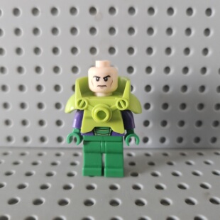 LEGO乐高 超级英雄人仔 sh292 超人死敌 卢瑟 10724