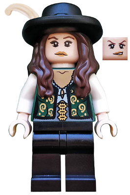 乐高 加勒比海盗 LEGO人仔 poc006 安吉莉卡 4195