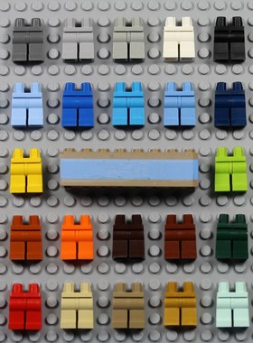 LEGO乐高 人仔腿 零件 素色 配件 970c00 73200