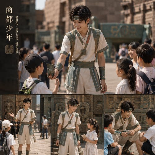 丽晨达羽商都少年景区NPC服装