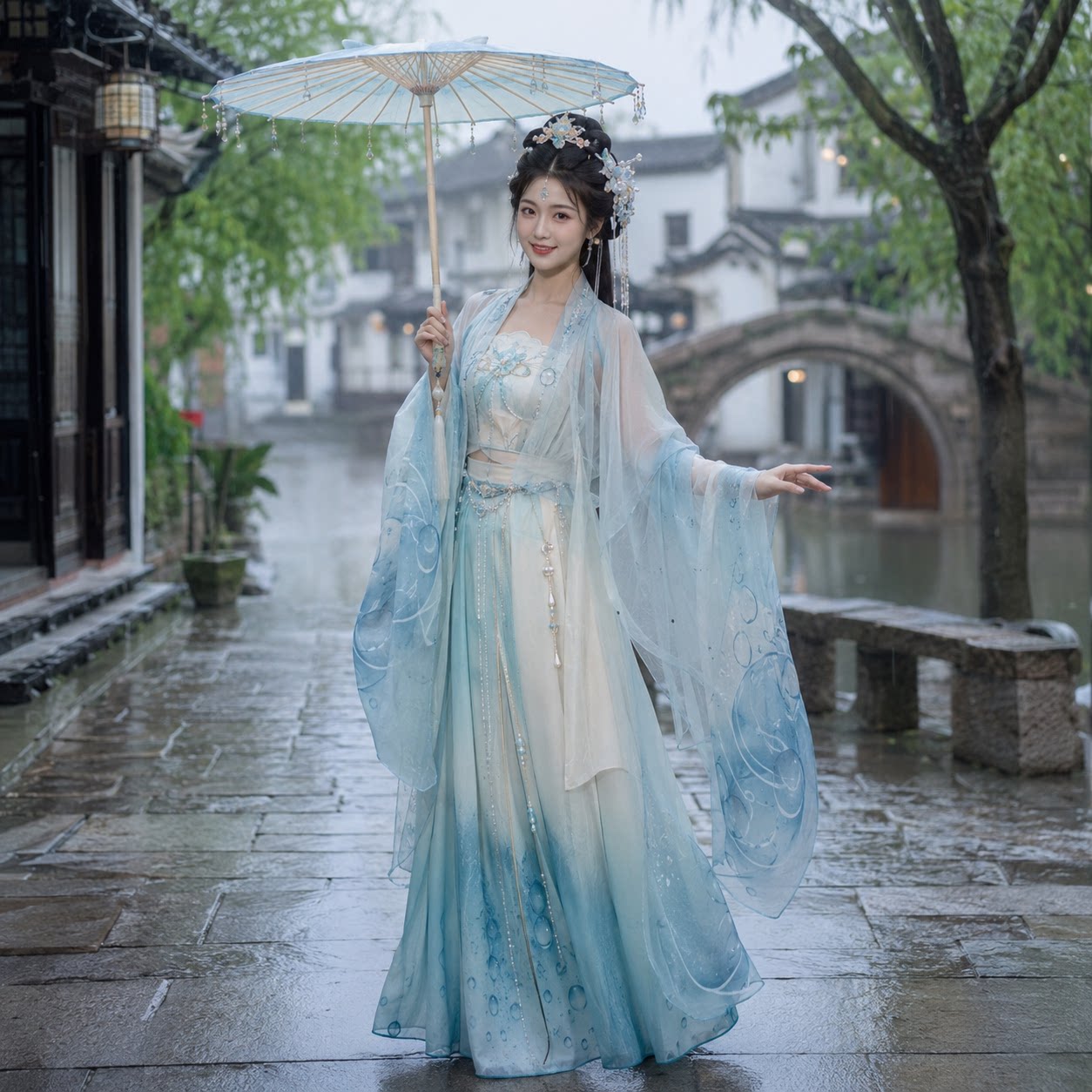 丽晨达羽江南雨巷精灵NPC服装图片