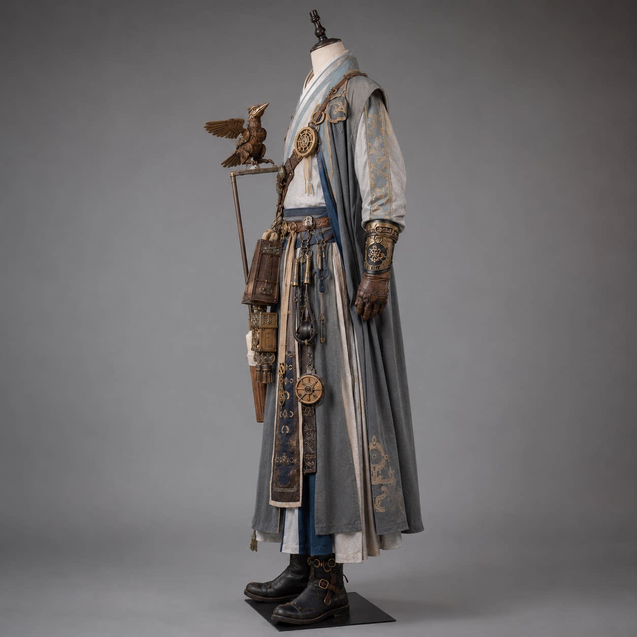 丽晨达羽宋代机关师NPC演出服图片