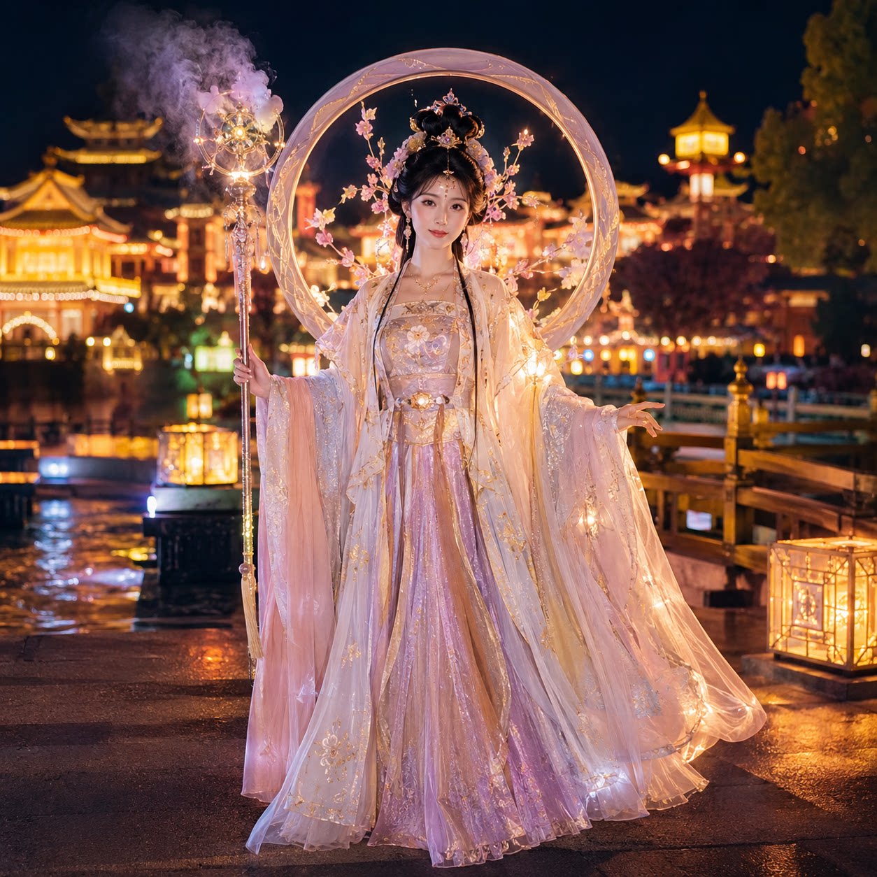 丽晨达羽夜游神女NPC服装图片