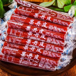 果丹皮1000g京卷山楂蜜饯零食片休闲食品散装 山东特产果干 袋装