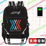 02 Национальная команда аниме школьная сумка Дарлинг в Franxx, окружающем двухмерный рюкзак для учеников, рюкзак