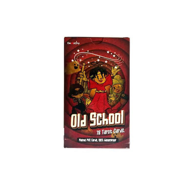 12*7英文塔罗牌古老学院卡牌 Old School Tarot Cards