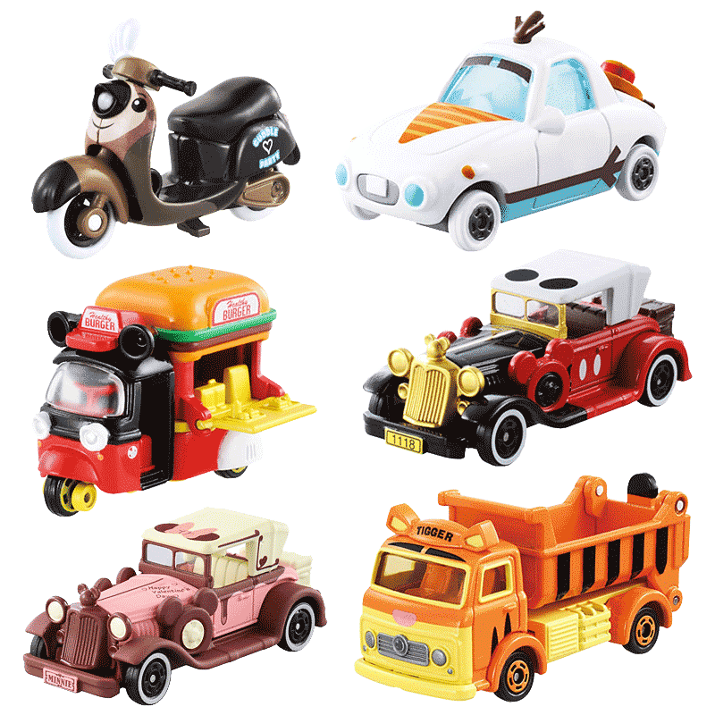 【自营】TOMY多美卡迪士尼合金小汽车模型玩具米奇老爷车赛车卡车