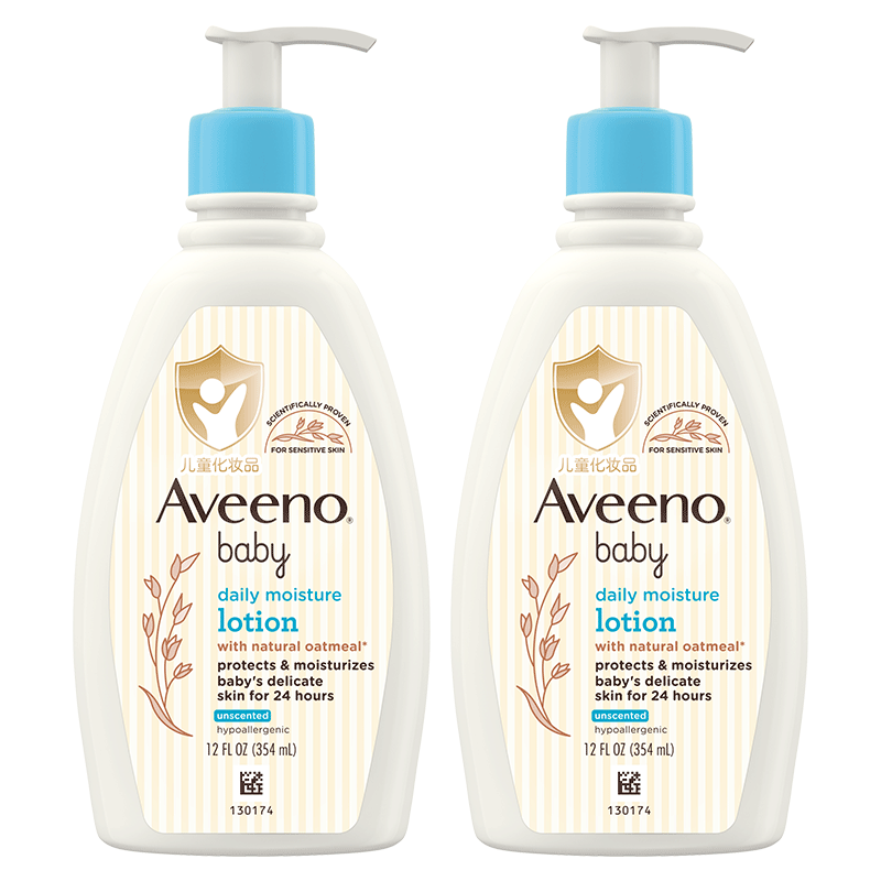aveeno艾惟诺婴儿润肤乳354ml*2