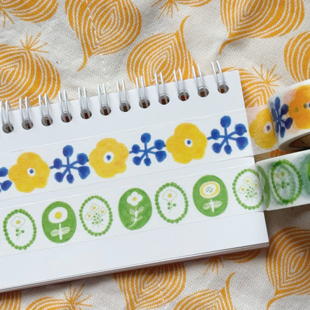 浮光分装 日本papier 关于花花的胶带 拉条子或者抠下来都ok