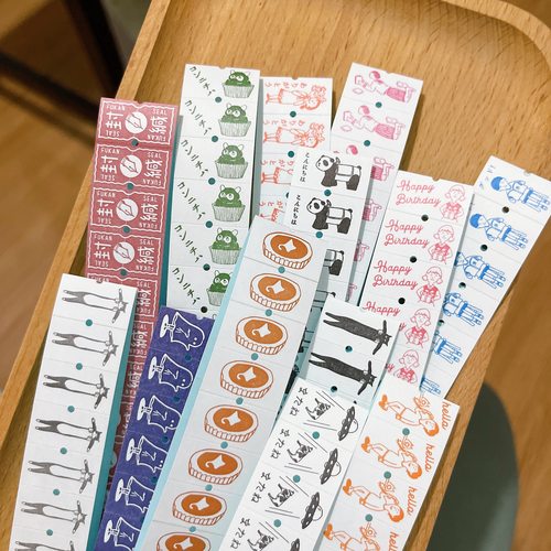 日本制36Sublo标签机手帐贴纸