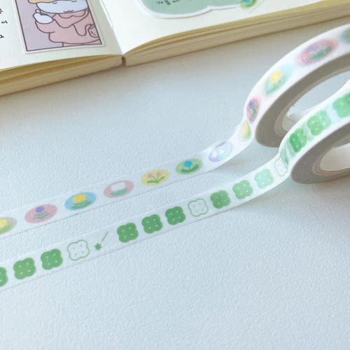 年度最mini小图案拉条胶带