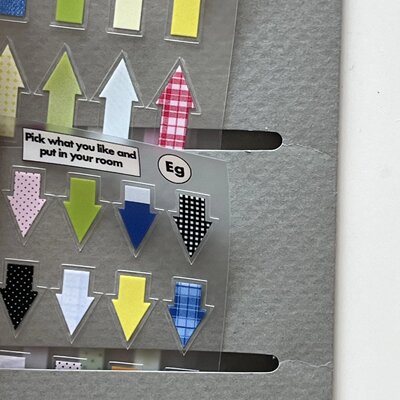 这个箭头子来啦！模切贴！