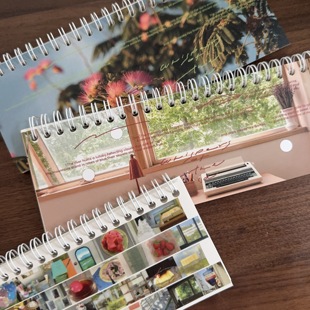 【小岛原创】浮光岛屿 A5half离型纸本胶带贴纸便携收纳手帐工具