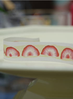 浮光分装 日本Lapain 草莓沙拉新版 mt承制 盐系可爱手帐胶带