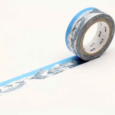 浮光分装 mt博展会限定 雪山 和纸胶带