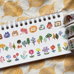 浮光分装 日本mindwave 异形胶带 天鹅/星空/森林动物 手帐