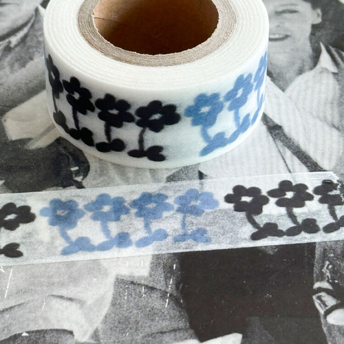 韩国jazzornot纯色剪影小花