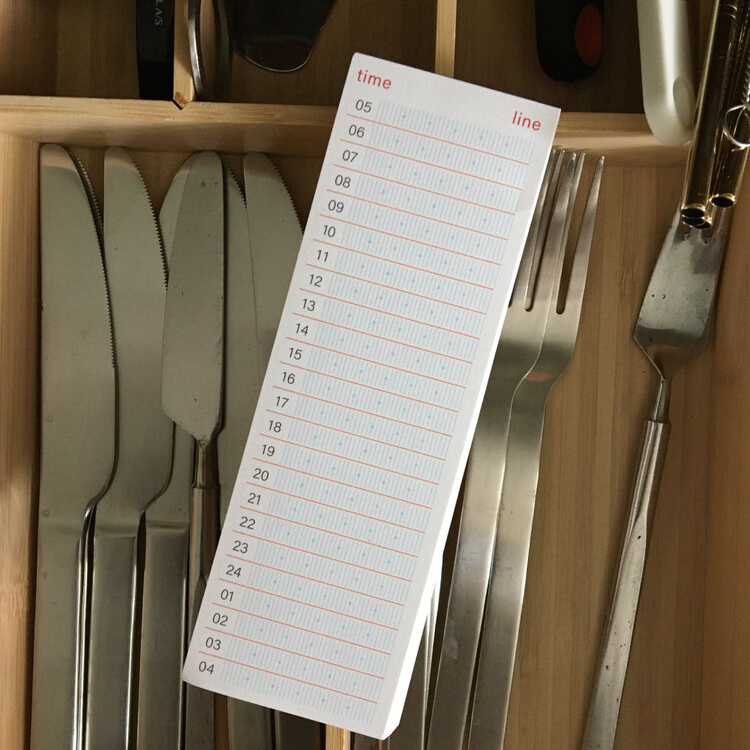 浮光分装 韩国trustmyvibe time-line memo 时间轴能率手帐便签