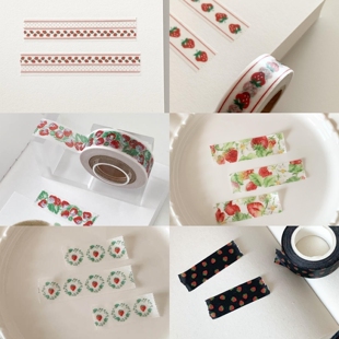 【整卷/分装】韩国popo factory 是草莓的集合！手帐胶带