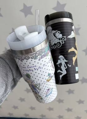 AnotherHillx奥利蛙｜章鱼草 原创合作联名水杯