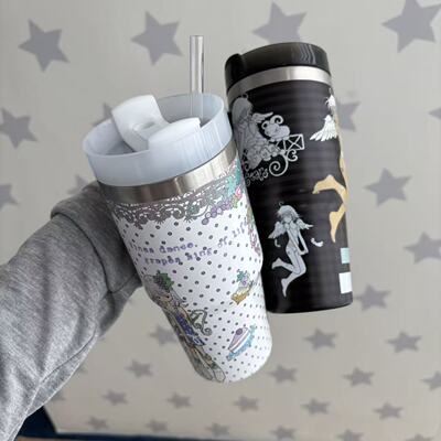 AnotherHillx奥利蛙｜章鱼草 原创合作联名水杯