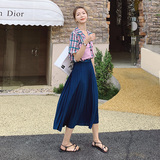 现货2023新款半身裙加格子衬衫两件套A09+，女装套装/套裙，浙宝268（原浙宝222）