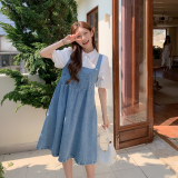 2023新款牛仔拼接连衣裙2326-P125控178+，女装连衣裙，浙宝268（原浙宝222）