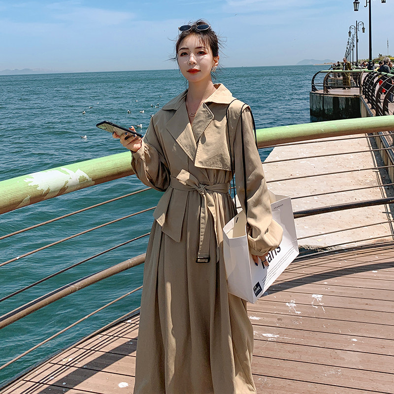 现货！2022新款风衣式连衣裙2166-P120控178+图片