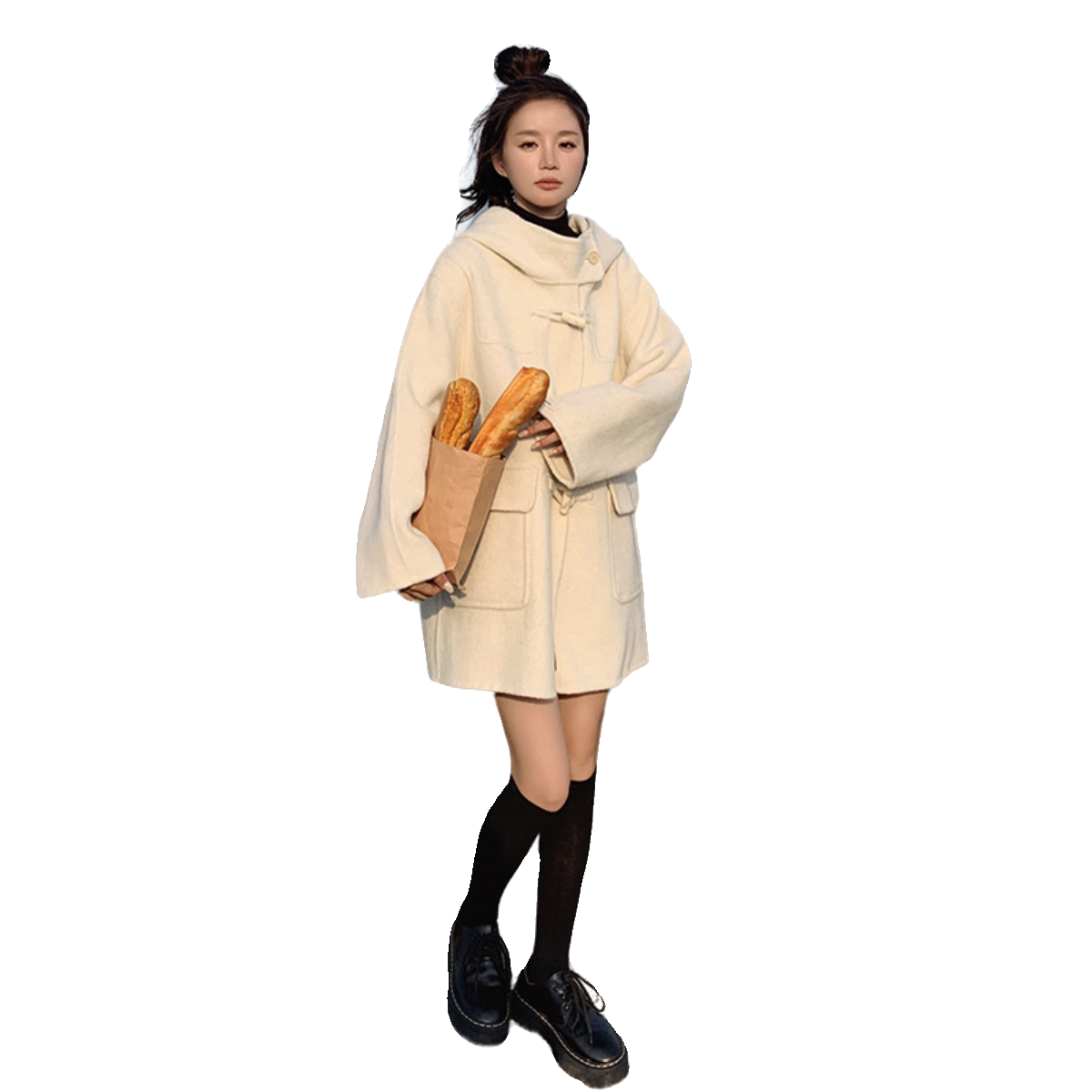 2023新款呢大衣2396-P270控368+,女装毛呢外套,浙宝268（原浙宝222）