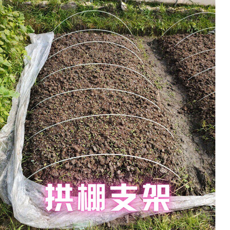 1000支支架拱杆竿大棚内棚套棚骨架玻璃纤维杆地膜园艺农用业养殖