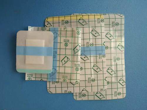 透明腹膜透空白固定贴