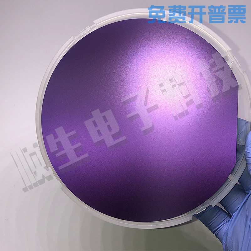 顺生电子6英寸IC单晶单抛片二氧化硅片SIO2热氧化工艺单晶硅片