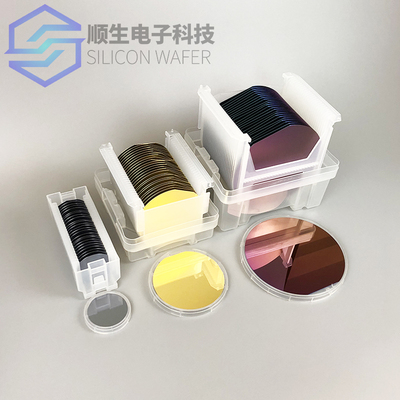 顺生电子 定制链接单面抛光单晶硅片sem高纯度镀膜电镜科研衬2346