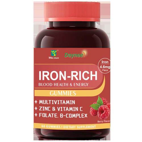 Wins Town Iron-Rich Gummies Blood Health  Energy Multivi样品