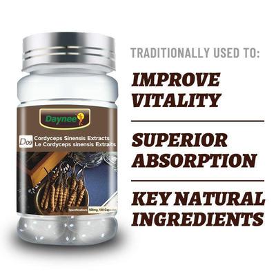 Cordyceps Sinensis Capsule Improve Immunity Maca Energy