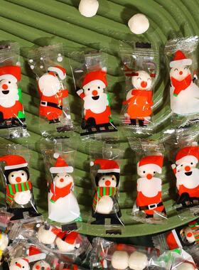 Christmas style sugar water fruit flavored hard candy 圣诞糖