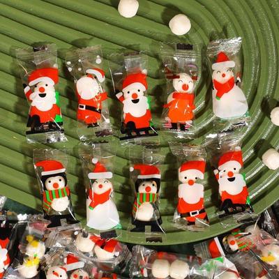 Christmas style sugar water fruit flavored hard candy 圣诞糖