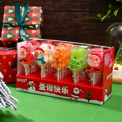 Christmas candy cartoon elderly character design 圣诞节糖果