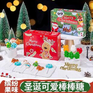 Christmas candy snowman stick gummies 圣诞节糖果雪人棒棒软糖