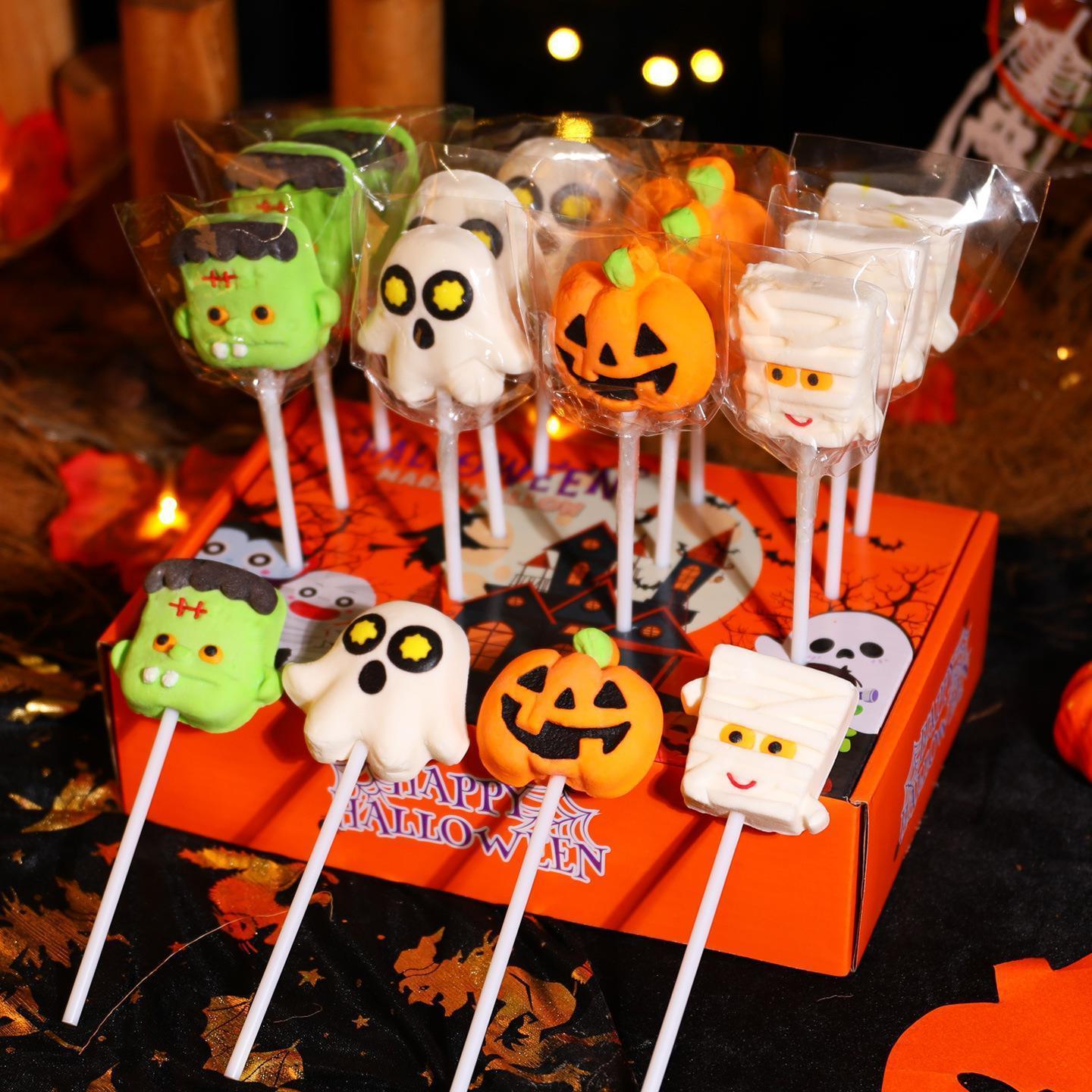 Halloween Pumpkin Cotton Candy Gift Box 万圣节南瓜棉花糖