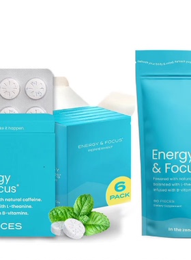 亚马逊热销 薄荷味咖啡压片糖 NeuroGum Energy Caffeine Gum