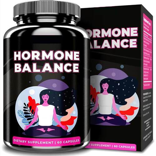 现货新品TK亚马逊跨境爆款60粒女性平衡胶囊HORMONE BALANCE样品