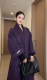 2025年新款 羊毛呢外套女冬季 双面羊毛大衣女中长款 高端气质浴袍款