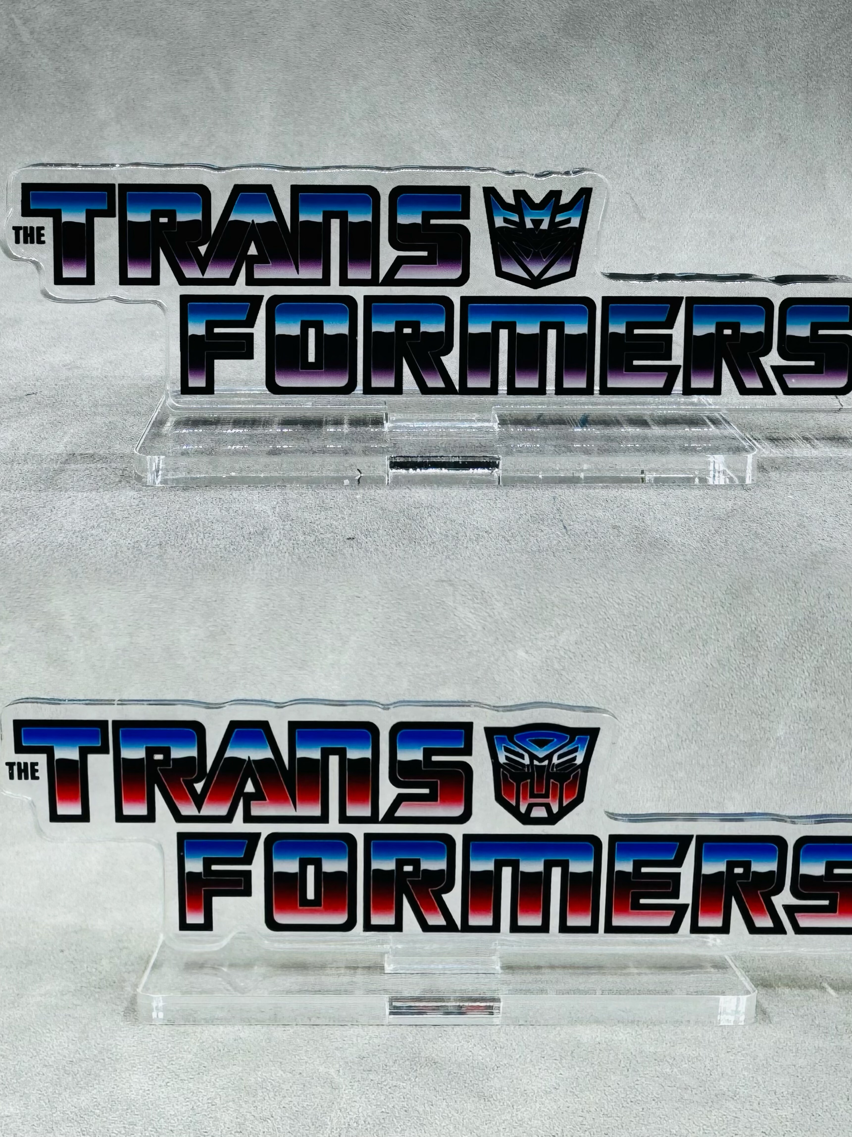 变形金刚立牌 擎天柱 霸天虎 TRANSFORMERS 亚克力立牌