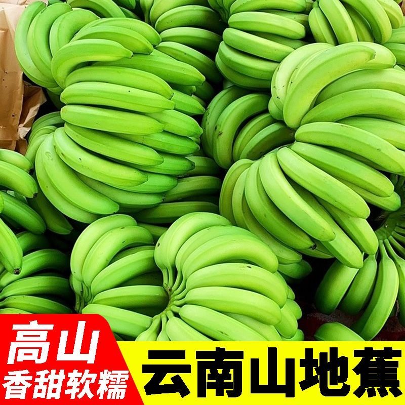云南高山香蕉新鲜水果当季现摘香甜软糯口感大芭蕉小米蕉皇帝蕉,水产肉类/新鲜蔬果/熟食,香蕉,淘宝优惠券,粉丝福利购,淘宝优惠卷